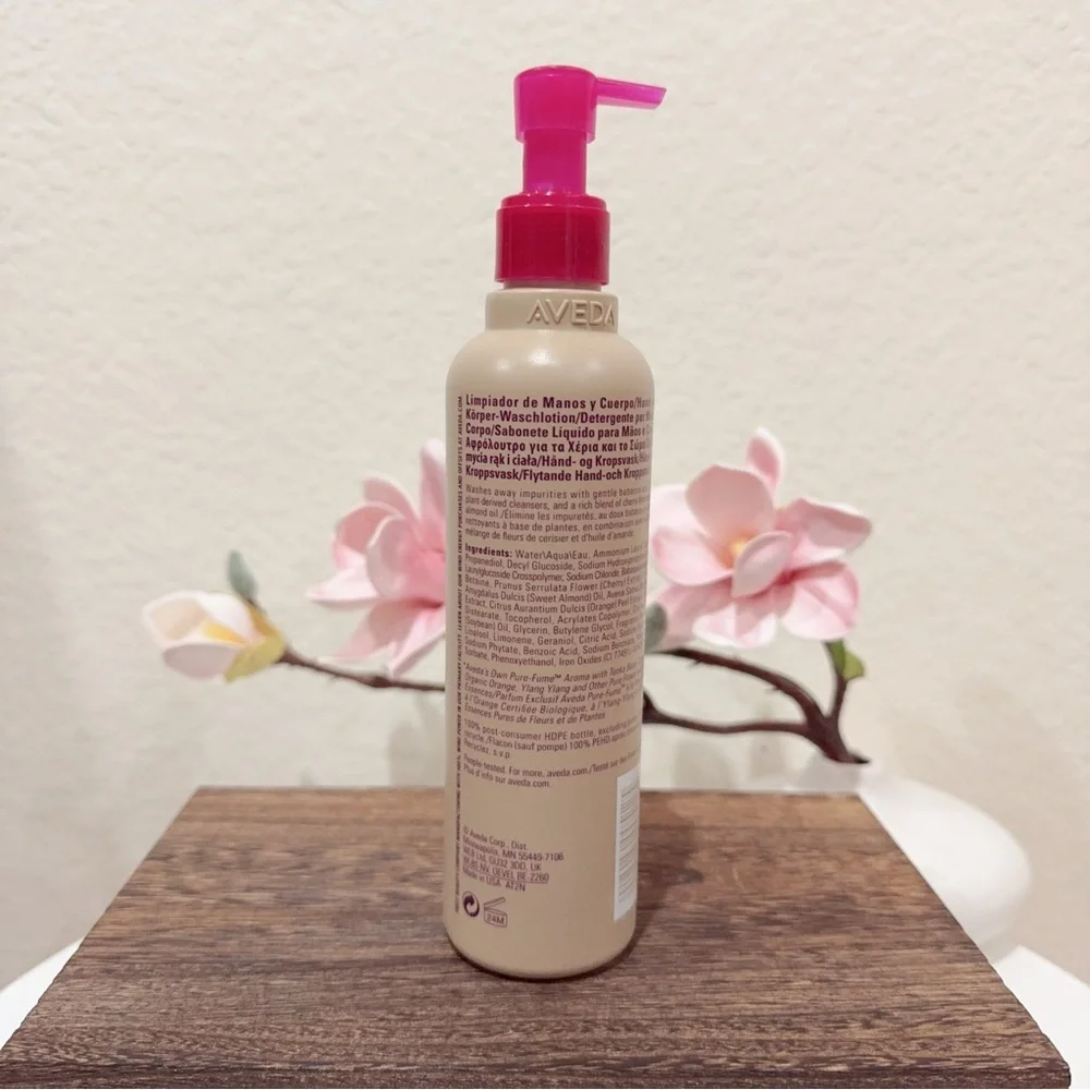 Aveda cherry almond hand and body wash 250ml